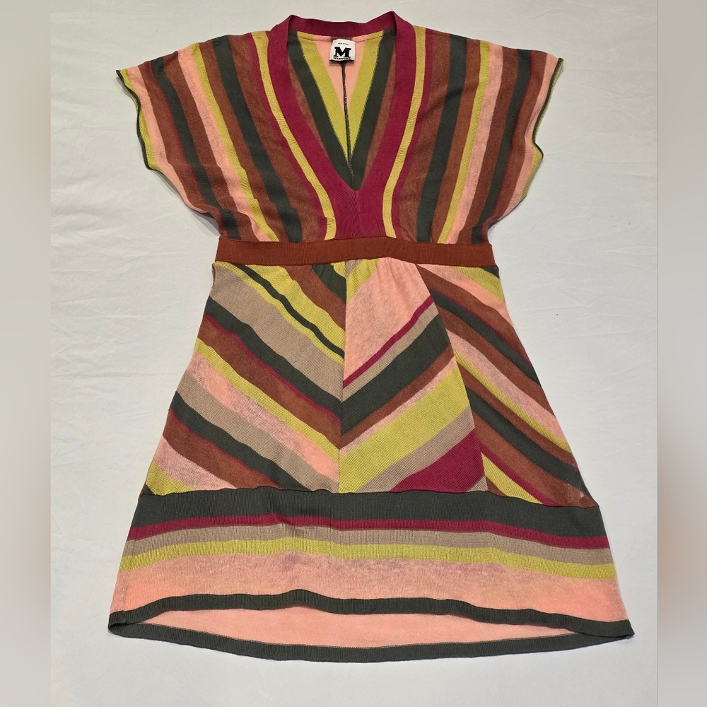 Missoni Multicolor Striped Top/ Tunic Size S